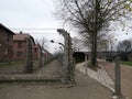 OÃâºwiÃâ¢cim. Krakov / Poland - 11/20/2019: The Auschwitz-Birkenau State Museum, German Nazi Concentration and Extermination Camp